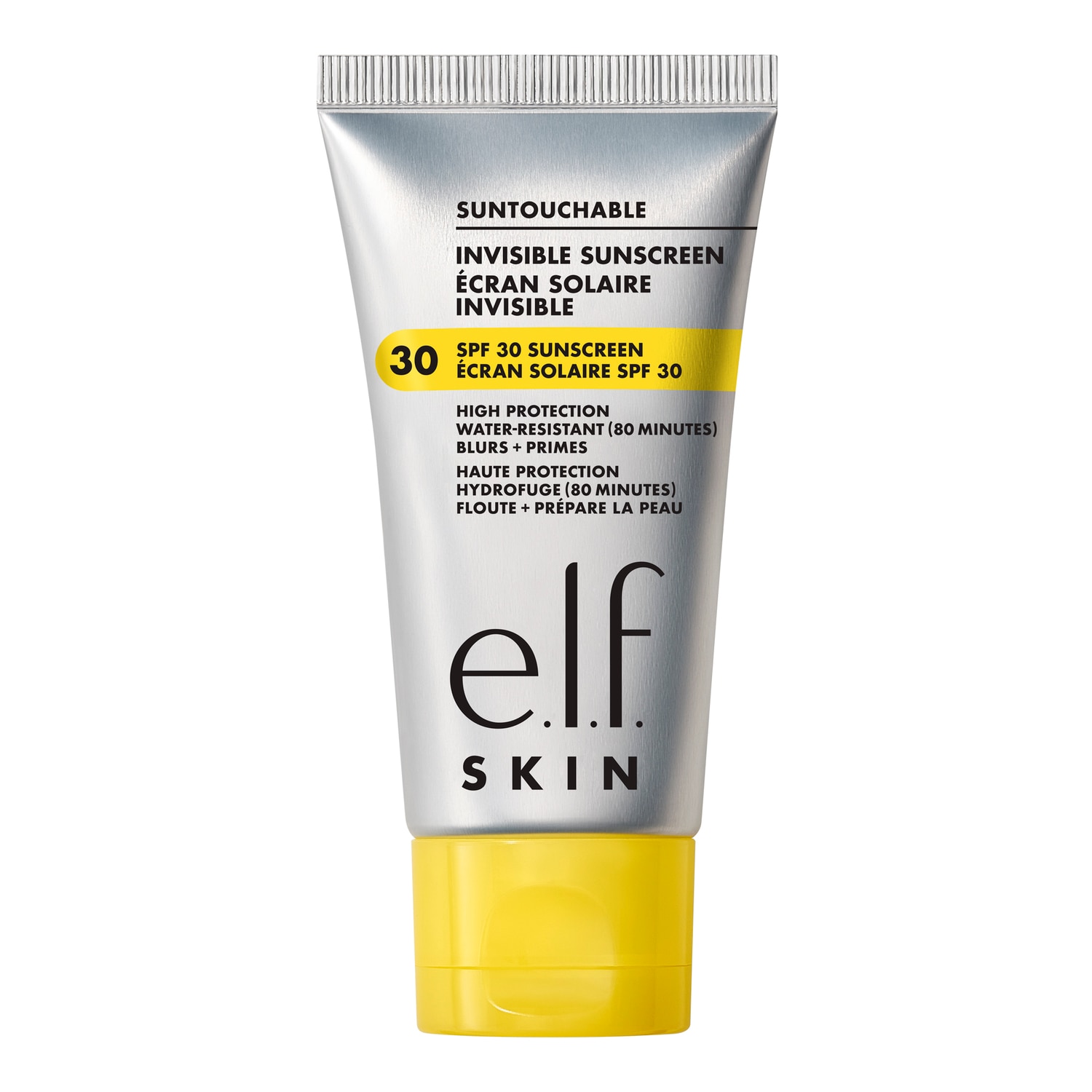 E.L.F. SKIN SUNTOUCHABLE INVISIBLE SUNSCREEN SPF 30 (PROTECTOR SOLAR Y PREBASE DE MAQUILLAJE)